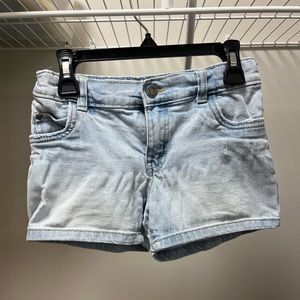 The Gap Distressed Jean Shorts, Girls size 8